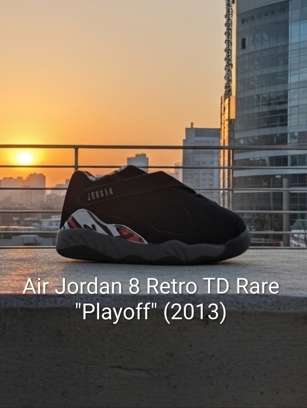 Air Jordan 8 Retro TD Rare "Playoff" (2013) Kids 6c NEW W/OG BOX